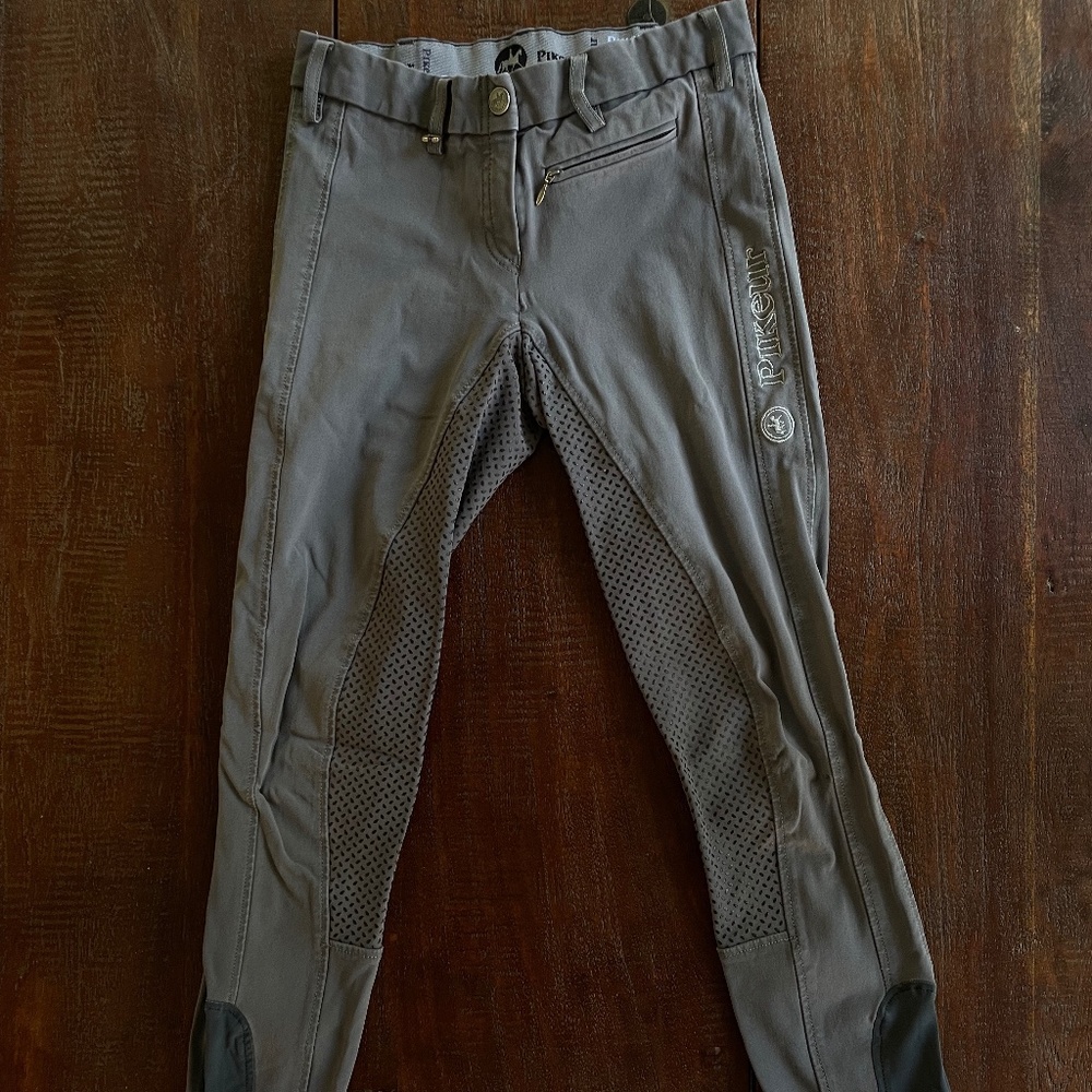 Pikeur Silicone Grip Full Seat Breech, grey